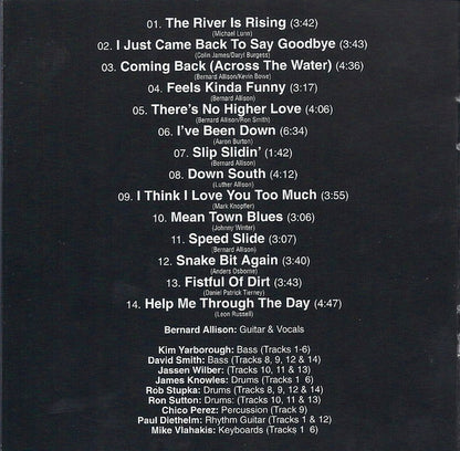 Bernard Allison : The River's Rising (CD, Comp)