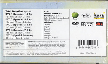 The Beatles : Anthology  (5xDVD-V, Multichannel, NTSC + Box, RE)