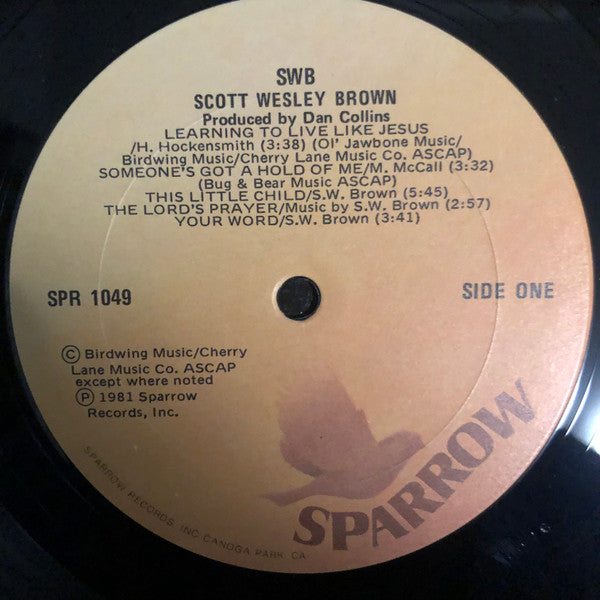 Scott Wesley Brown : SWB (LP, Album)