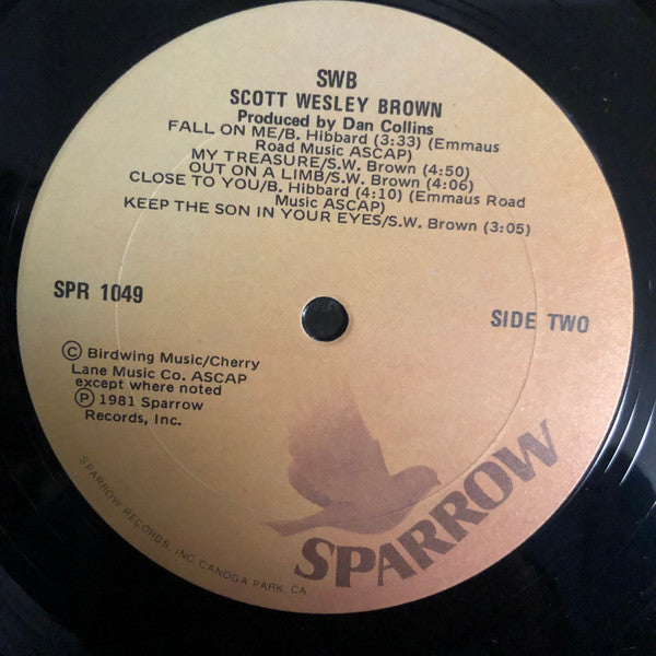 Scott Wesley Brown : SWB (LP, Album)