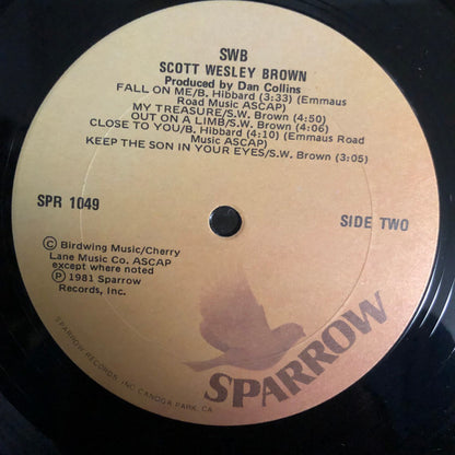 Scott Wesley Brown : SWB (LP, Album)