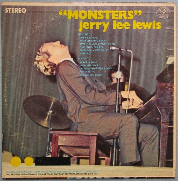 Jerry Lee Lewis : Monsters (LP, Album)