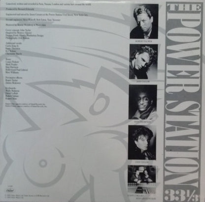 The Power Station : The Power Station 33⅓ (LP, Album, Jac)