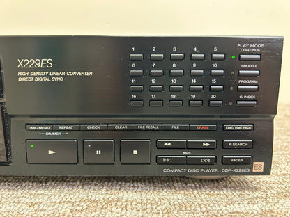 Sony CDP-X229ES Single CD Player * Fully Serviced * New Belts