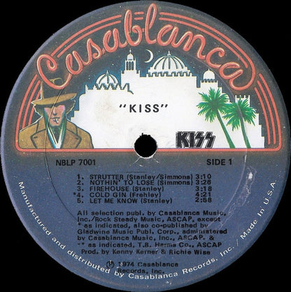 Kiss : Kiss (LP, Album, RE)