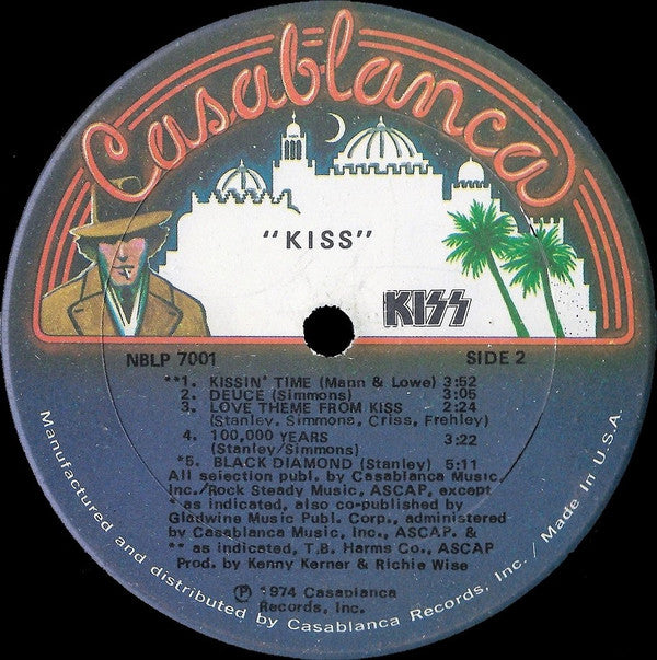 Kiss : Kiss (LP, Album, RE)