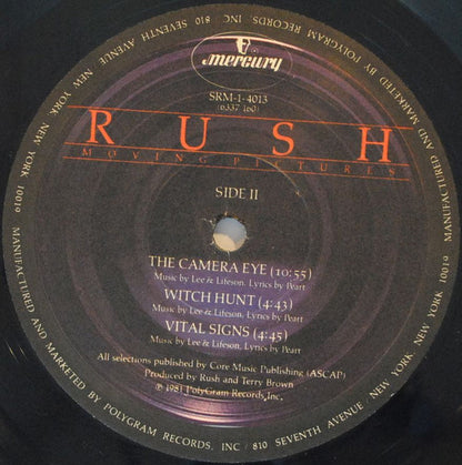 Rush : Moving Pictures (LP, Album, Pre)