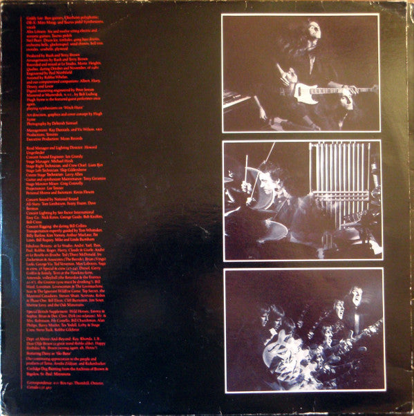 Rush : Moving Pictures (LP, Album, Pre)