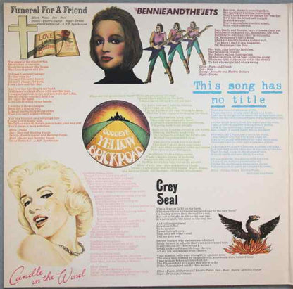 Elton John : Goodbye Yellow Brick Road (2xLP, Album, Glo)