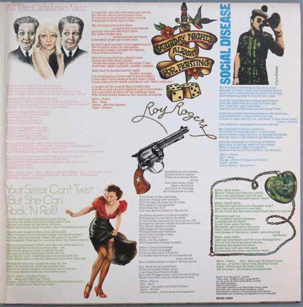 Elton John : Goodbye Yellow Brick Road (2xLP, Album, Glo)