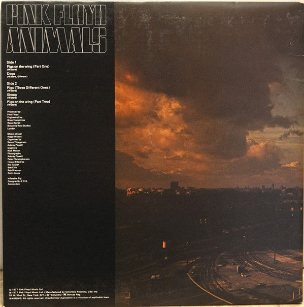 Pink Floyd : Animals (LP, Album, RP, Gat)