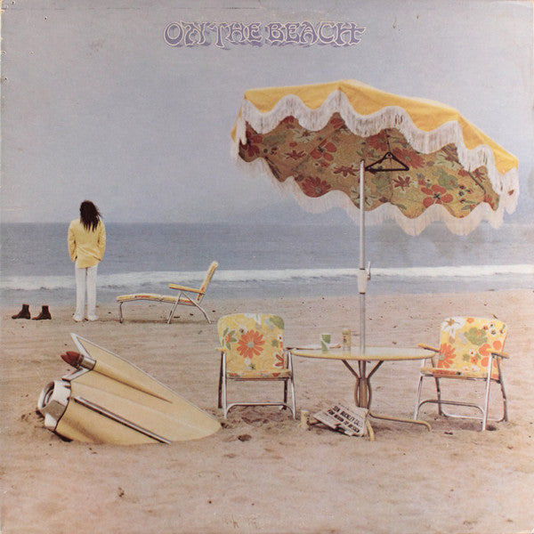 Neil Young : On The Beach (LP, Album, Pit)