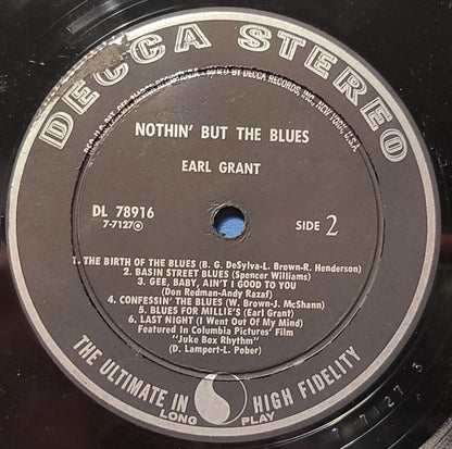 Earl Grant : Nothin' But The Blues (LP, Album)