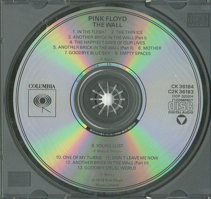 Pink Floyd : The Wall (2xCD, Album, RE)
