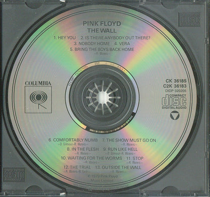 Pink Floyd : The Wall (2xCD, Album, RE)