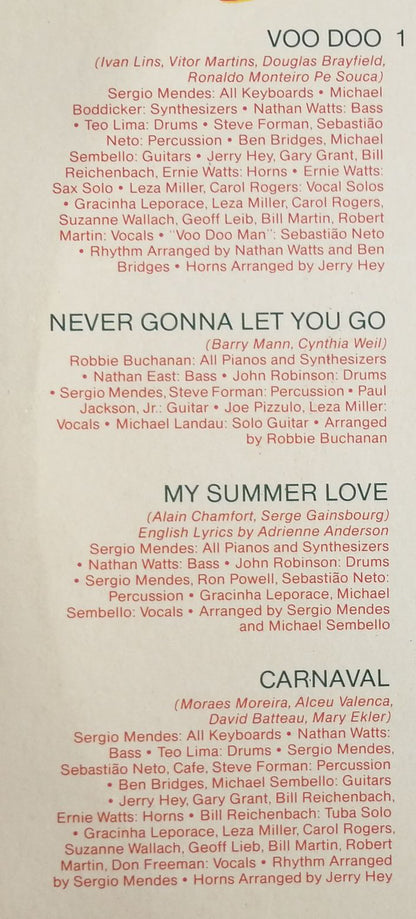 Sergio Mendes* : Sergio Mendes (LP, Album)