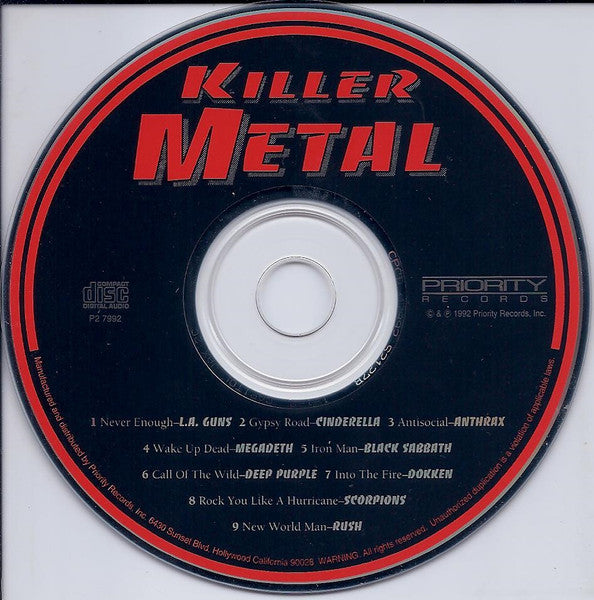 Various : Killer Metal (CD, Comp)