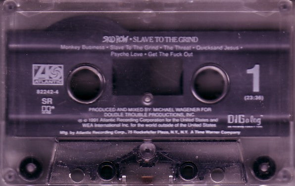 Skid Row : Slave To The Grind (Cass, Album, Club)