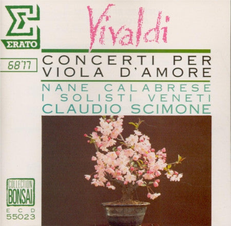 Vivaldi* - Nane Calabrese, I Solisti Veneti, Claudio Scimone : Concerti Per Viola D'Amore (CD)