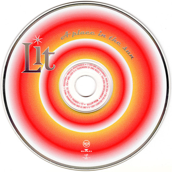 Lit : A Place In The Sun (CD, Album, Club)