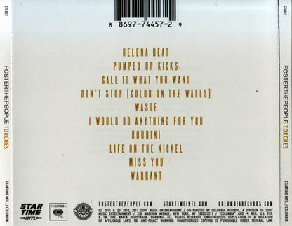 Foster The People : Torches (CD, Album, Son)