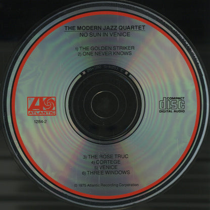 The Modern Jazz Quartet : No Sun In Venice (CD, Album, RE)