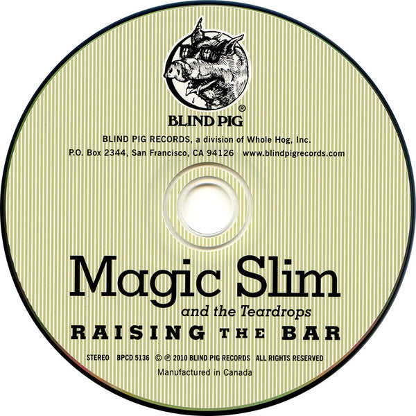 Magic Slim & The Teardrops : Raising The Bar (CD, Album)