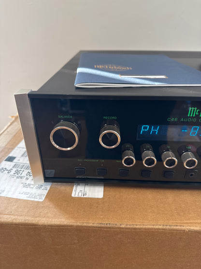 McIntosh C46 Stereo Preamplifier * Like New * Box * Manual * Remote