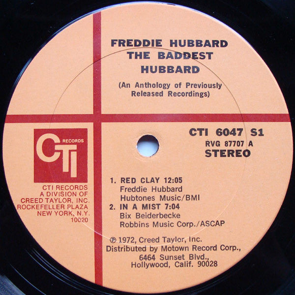 Freddie Hubbard : The Baddest Hubbard (An Anthology Of Previously Released Recordings) (LP, Comp, Gat)