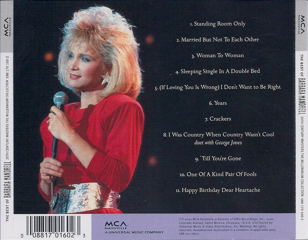Barbara Mandrell : The Best Of Barbara Mandrell (CD, Comp)