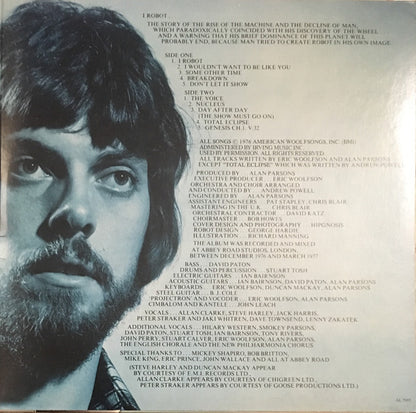 The Alan Parsons Project : I Robot (LP, Album, Ter)