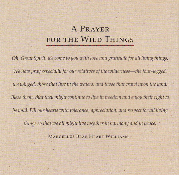 Paul Winter (2) : Prayer For The Wild Things (CD, Album)