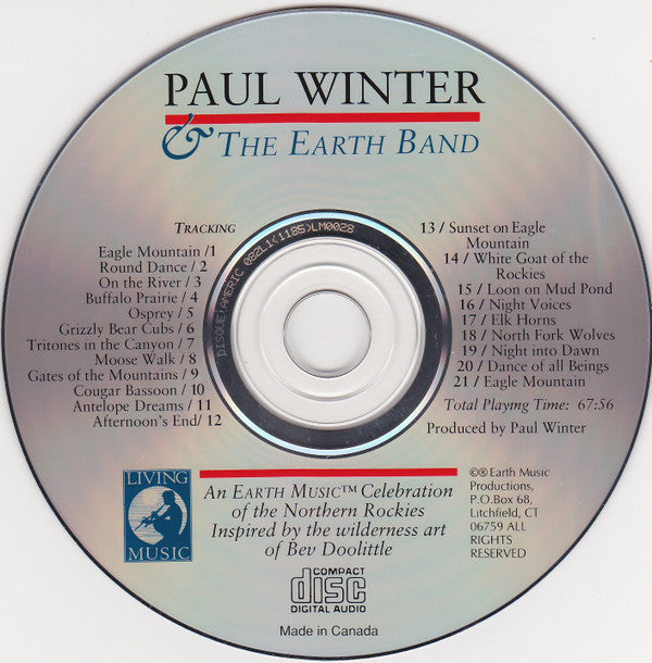 Paul Winter (2) : Prayer For The Wild Things (CD, Album)