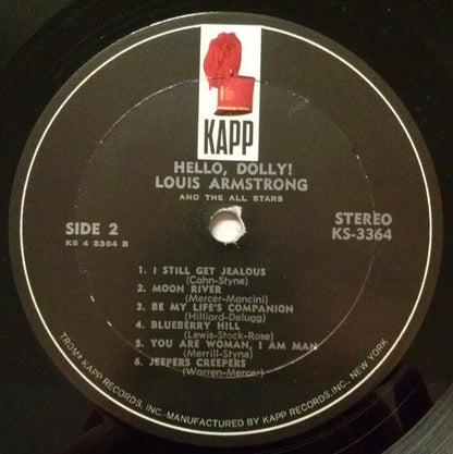 Louis Armstrong : Hello, Dolly! (LP, Album, All)