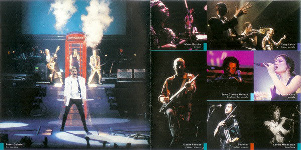 Peter Gabriel : Secret World Live (2xCD, Album)