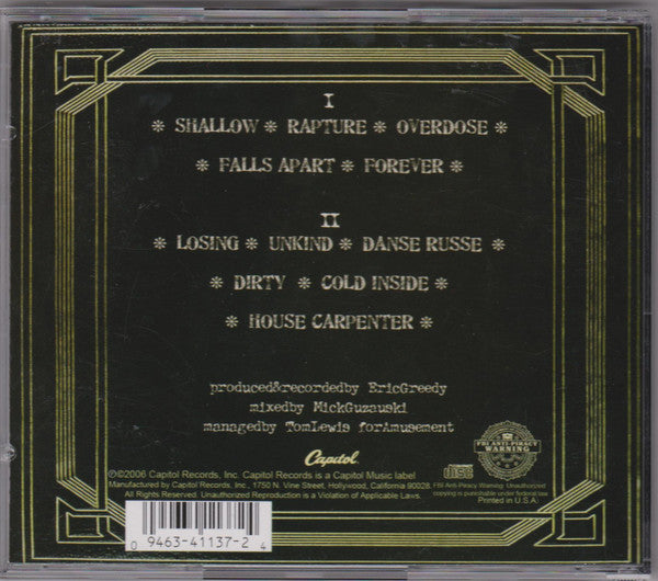 Hurt (2) : Vol. 1 (CD, Album)