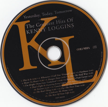 Kenny Loggins : Yesterday, Today, Tomorrow: The Greatest Hits Of Kenny Loggins (CD, Comp, Son)