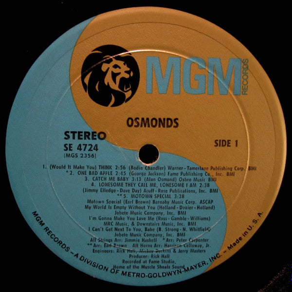 Osmonds* : Osmonds (LP, Album, Wad)