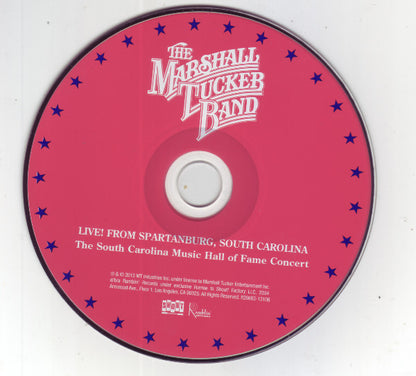 The Marshall Tucker Band : Live! From Spartanburg, South Carolina - The South Carolina Music Hall Of Fame Concert (CD)