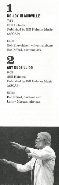The Bill Holman Band : A View From The Side (CD, Album)
