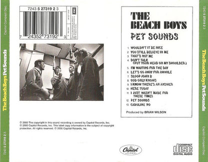 The Beach Boys : Pet Sounds (HDCD, Album, Mono, RE, RM, EMI)