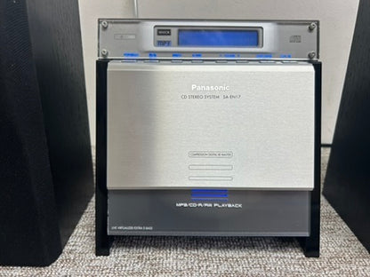 Panasonic SA-EN17 CD, MP3, Radio,  RW Playback Player w/ Optimus Speakers *REMOTE*