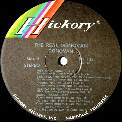 Donovan : The Real Donovan (LP, Comp)