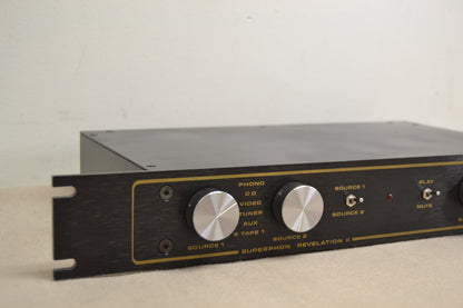 Superphon Revelation II Stereo Preamplifier * Manual *