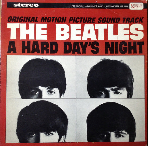 The Beatles : A Hard Day's Night (Original Motion Picture Sound Track) (LP, Album, RE)