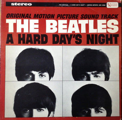 The Beatles : A Hard Day's Night (Original Motion Picture Sound Track) (LP, Album, RE)