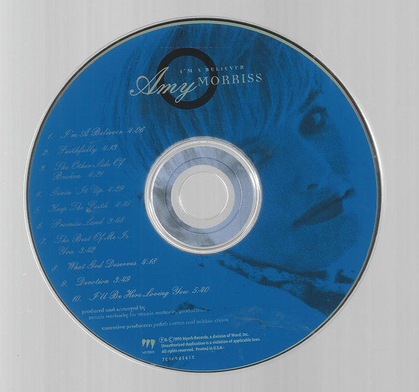 Amy Morriss : I'm A Believer (CD, Album)