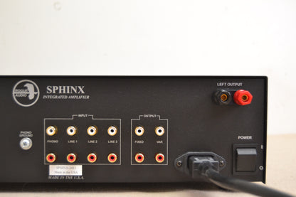 Rogue Sphinx V3 Tube integrated amplifier * Manual * Remote * Box