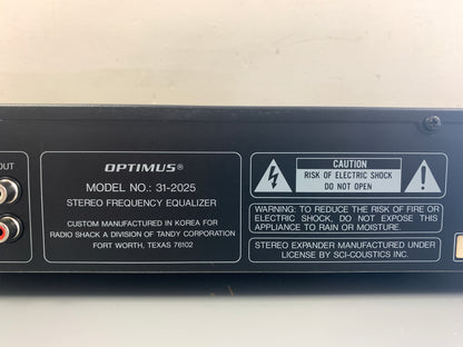 Optimus 31-2025 Equalizer