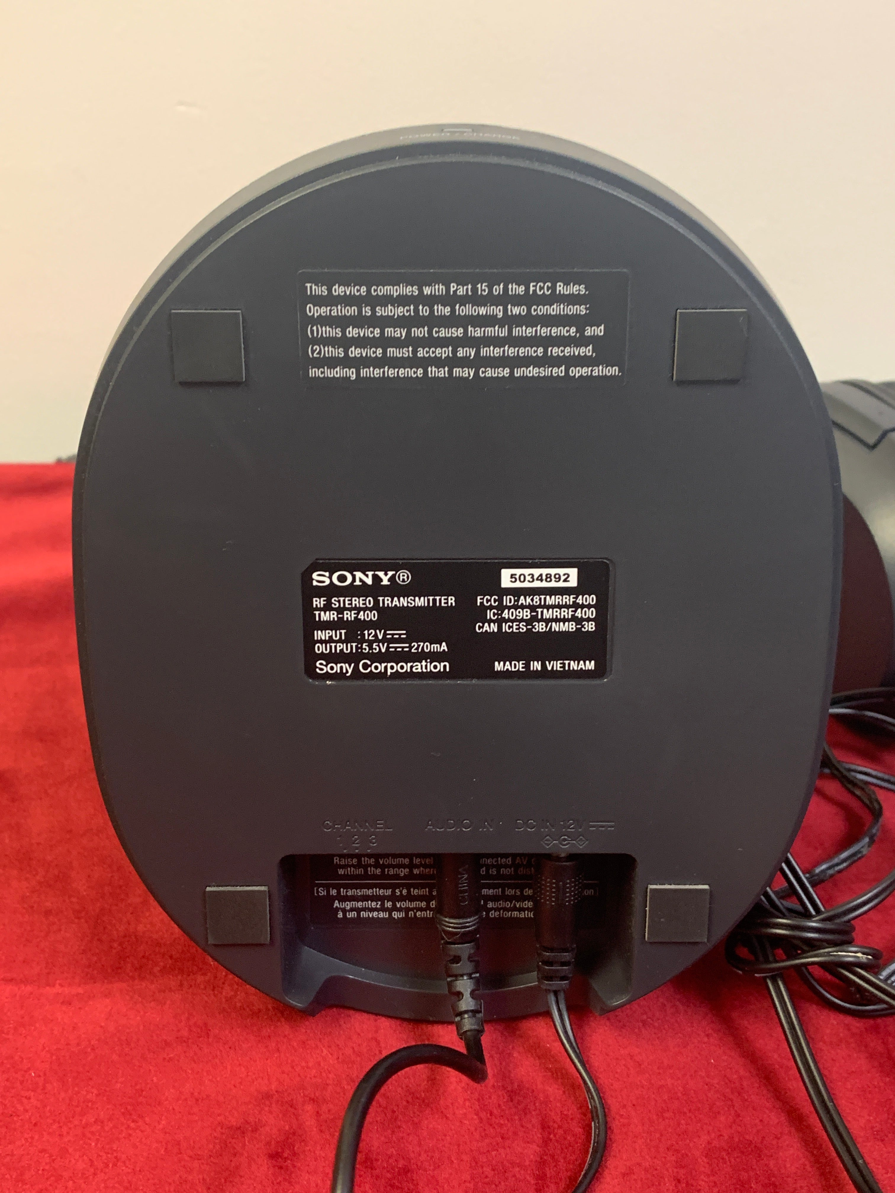 Sony RF400 Wireless Headphones